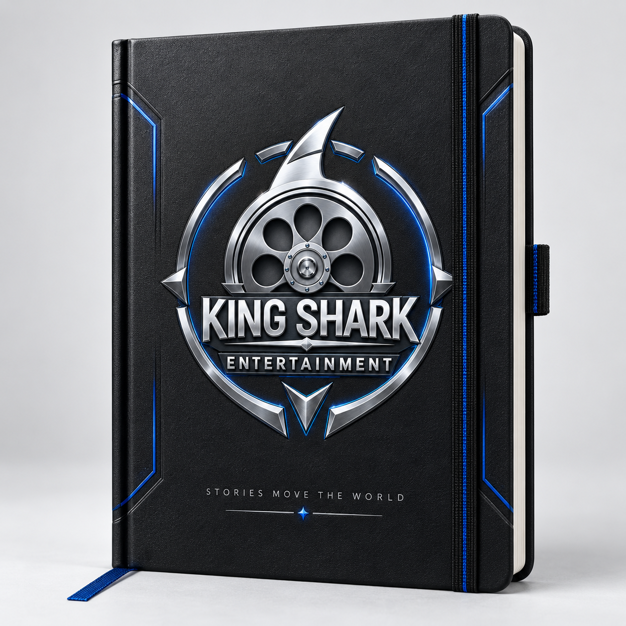 King Shark Logo Notebook